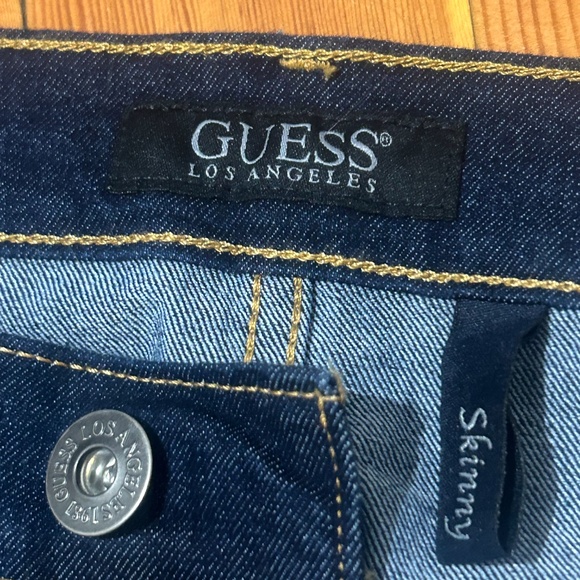 Men's Guess Skinny Jeans Size 31/32 - Picture 2 of 5